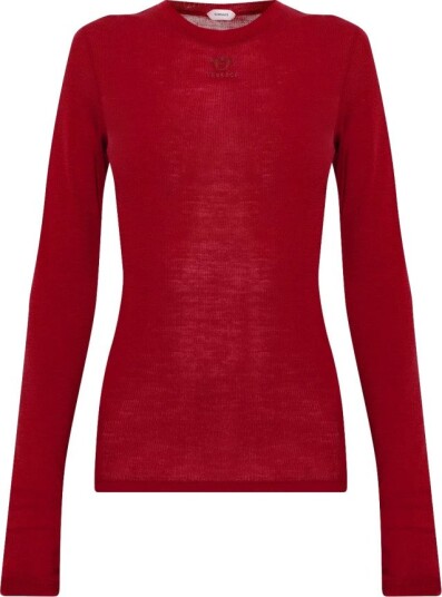 Versace Dame Strikkevarer Rød S,