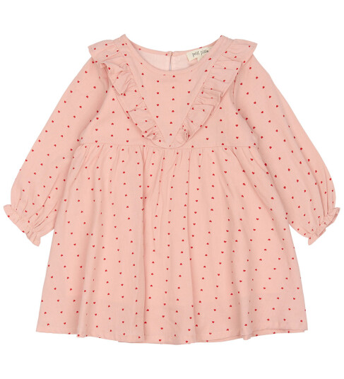 Petit Piao Ppdeva Dress Ls Pink 98