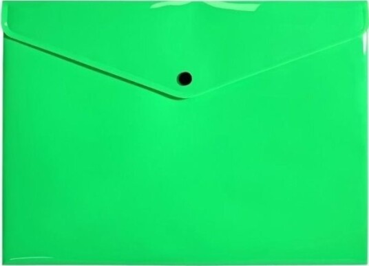Biurfol A4 Omslagsmappe Pp Neon Grønn
