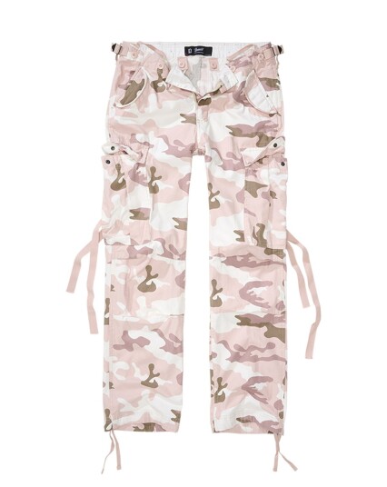 Brandit M-65 Cargo Bukser til Damer Hvit, Pink