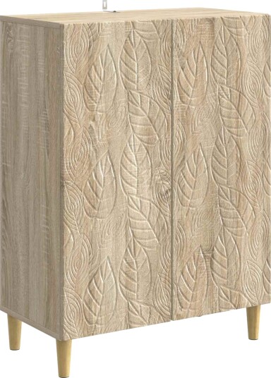 Serviesskap Sonoma eik 66 x 34,5 x 90 cm Konstruert tre Serviesskap Sonoma eik 66 x 34,5 x 90 cm Konstruert tre