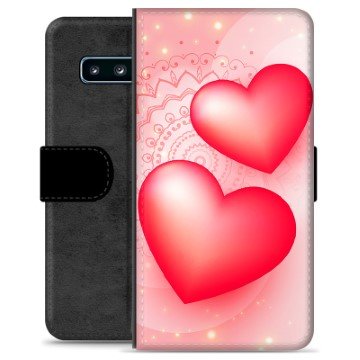 Samsung Galaxy S10+ Premium Lommebok-deksel Love