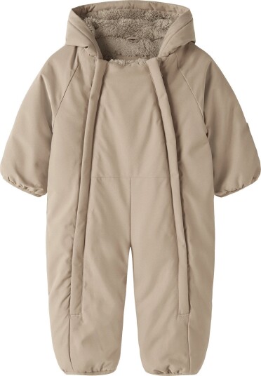 Name It Nbnsnow05 Suit Solid Fo SILVER MINK 74 80