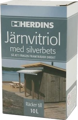Jernvitrol Jernvitriol med sølvfarge Herdins 300 gram