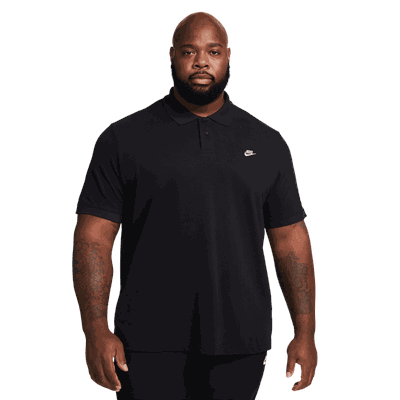 Nike Club Men's Short-Sleeve Polo poloskjorte herre Black S