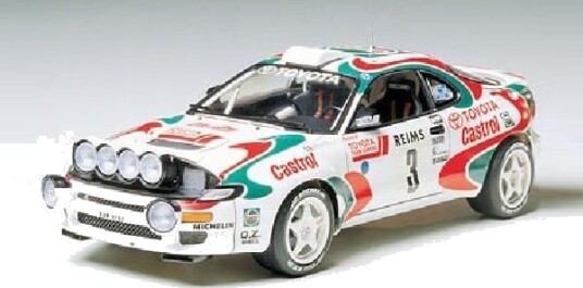 Tamiya 1/24 Toyota Celica GT-Four Monte Carlo Rally Vinner Modellbyggesett Tamiya 1/24 Toyota Celica GT-Four Monte Carlo Rally Vinner Modellbyggesett
