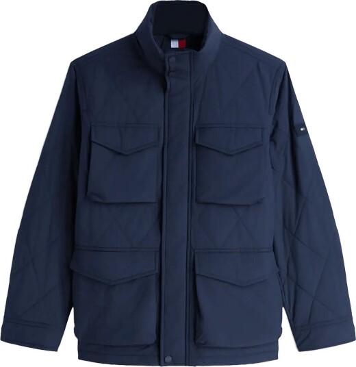 Tommy Hilfiger Packable Quilted Field Jkt Navy M