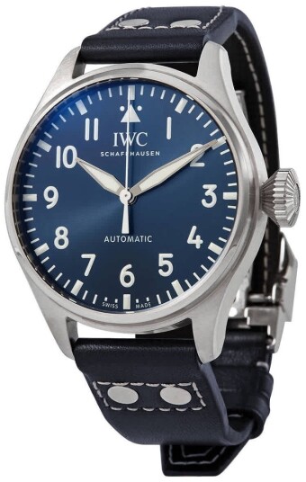 IWC Herreklokke IW329303 Big Pilot Blå/Lær Ø43 mm IWC Herreklokke IW329303 Big Pilot Blå/Lær Ø43 mm