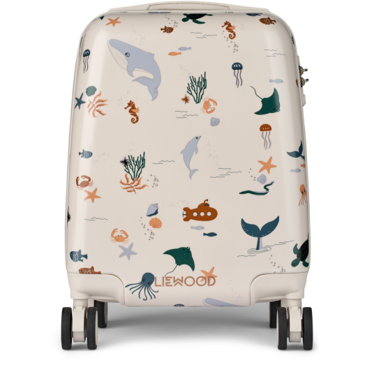 Liewood Norelle Hardcase Suitcase Cream ONE SIZE Liewood Norelle Hardcase Suitcase Cream ONE SIZE