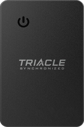 Triacle X-Mark Card One-lommebokfinner Svart