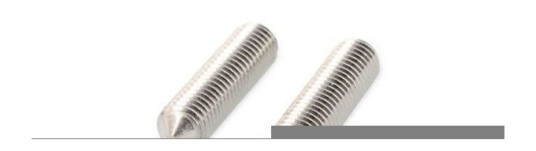 Schäfer & Peters 402744  16 Stoppskrue M4 A4 syrefast ISO 4027 M4 x 16 mm 500-pakning Innfesting