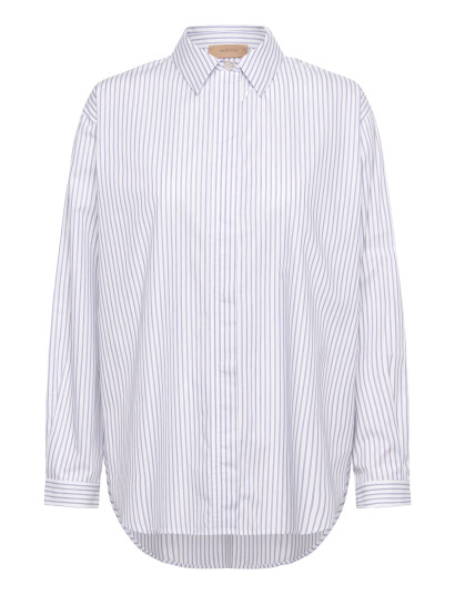 Rue de Tokyo Shelby Striped Shirting   Navy   XL