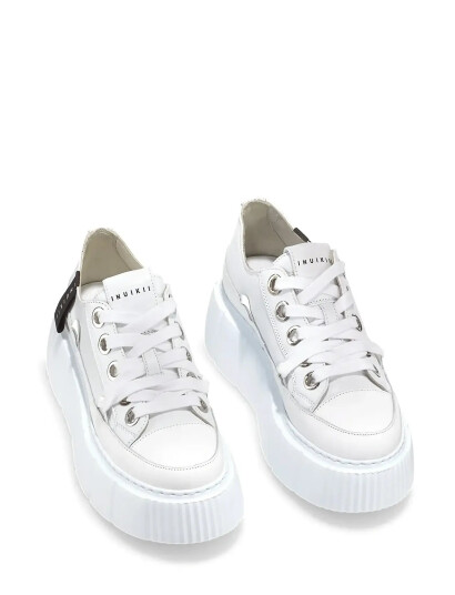 Inuikii Leather Matilda Low White 40