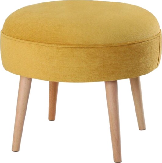 Graysen Sittepuff 40 cm Gul