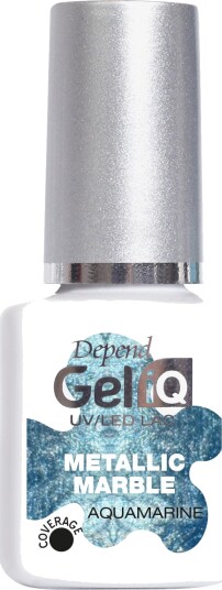Depend Gel iQ Effect LE Metallic Marble Aquamarine