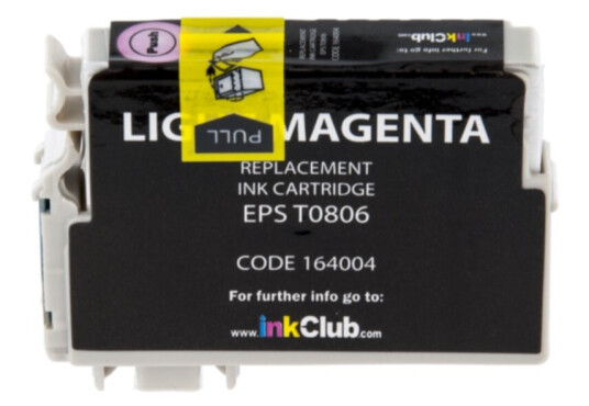 inkClub KED075 Blekkpatron lys magenta, 11,4 ml