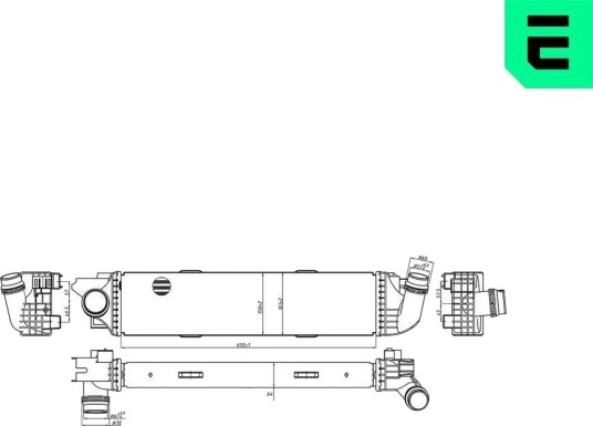 Intercooler ERA 672004 Intercooler ERA 672004