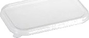 Plastlåg 229X157x10 Mm Bionedbrydelig Pla Klar,6 Ps X 65 Stk/Krt