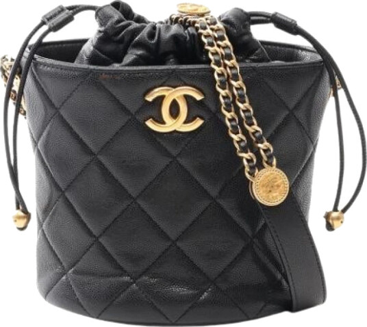 Chanel Vintage Dame Svart