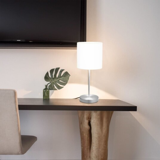 vidaXL Bordlamper 2 stk berøringsknapp hvit E14 vidaXL Bordlamper 2 stk berøringsknapp hvit E14