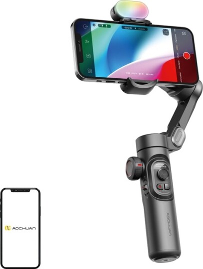 AOCHUAN XE Gimbal with RGB Lighting (Black)