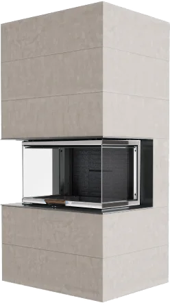 Rais Visio 3 Elements m/ glass på tre sider Uten ramme Rais Visio 3 Elements m/ glass på tre sider Uten ramme