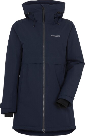 Didriksons Women's Helle Parka 6 Dark Night Blue 46 Didriksons Women's Helle Parka 6 Dark Night Blue 46