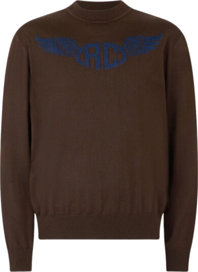 Roberto Cavalli Herre Strikkevarer Brun M,