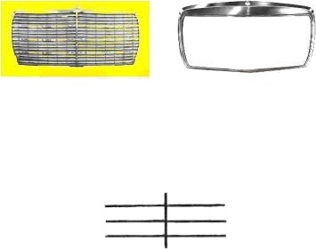 Radiatorgitter VAN WEZEL 3010510