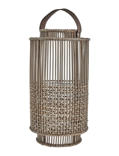 Lene Bjerre Noralle Lanterne - Brown - 27X27X51CM