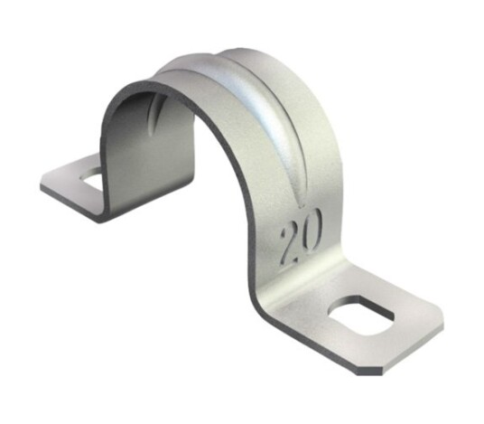 Obo Bettermann 13mm Galvanisert Kabelklemme 100PK