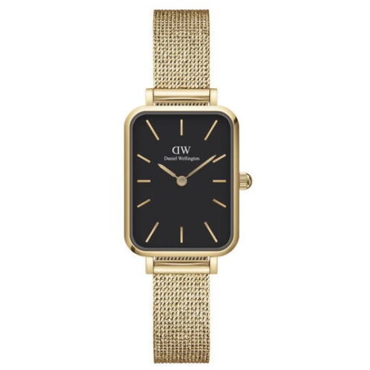 Daniel Wellington DW Klokke Quadro Pressed Evergold 20x26mm Gold