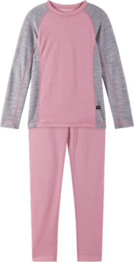 Reima Taitoa ull/bambus sett til barn - pink Reima Taitoa ull/bambus sett til barn - pink