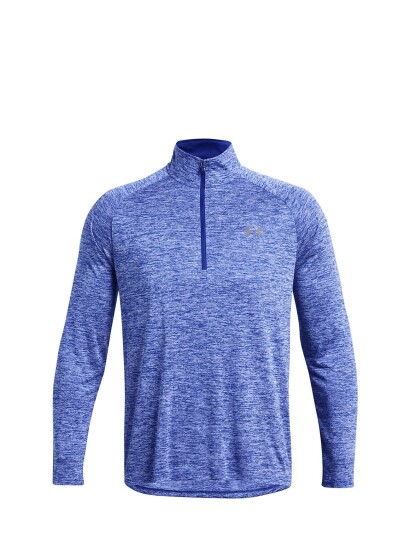 Under Armour Ua Tech 2.0 1/2 Zip - Blue - M