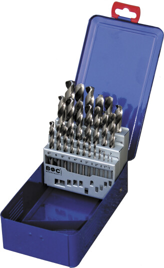 Bohrcraft Spiralborsæt Mg13 Din338 Hss-G 1-13,0X0,5Mm 25 Dele Bohrcraft Spiralborsæt Mg13 Din338 Hss-G 1-13,0X0,5Mm 25 Dele