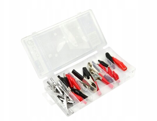 Geko Wire Klemme Krokodille Type Sett 28Gb