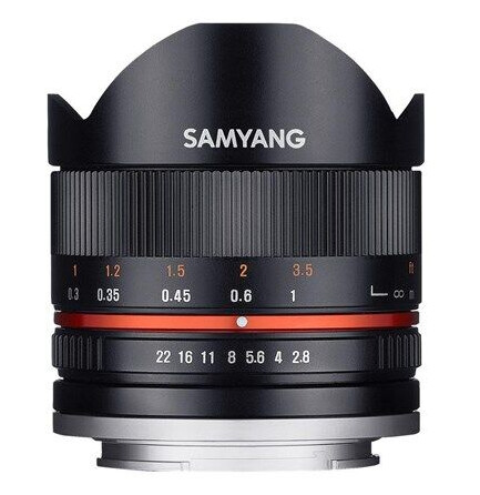 SAMYANG 8mm f/2.8 UMC fiskeje SAMYANG 8mm f/2.8 UMC fiskeje
