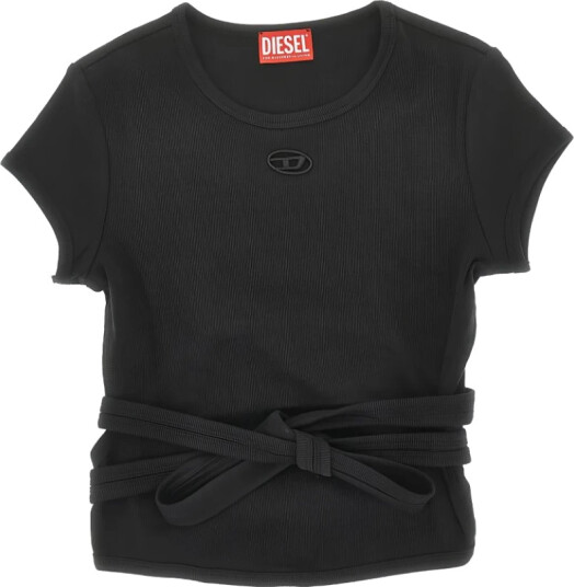 Diesel Dame Topper Svart M,