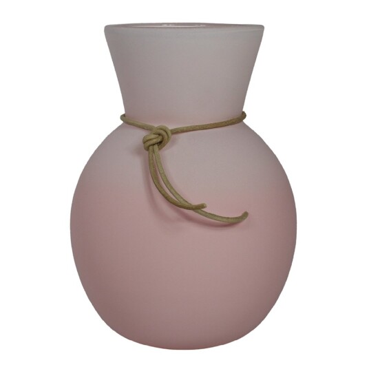 Nybro Crystal Happy vase 23 cm hallongrädde