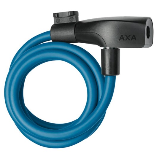 Axa  Resolute 8-120 Cable lockPetrolblue 8 mm 120 cm Safety code:3