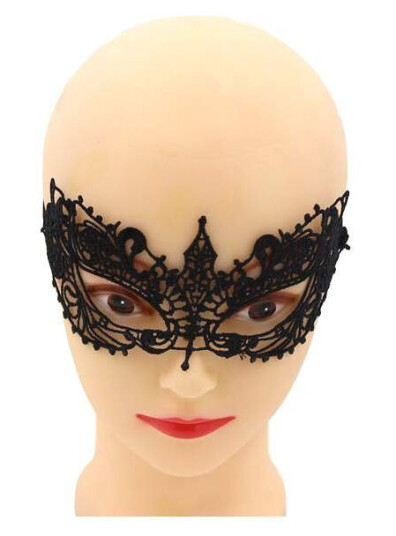 Svart øye maske - Glamorøse og sensuelle Svart øye maske - Glamorøse og sensuelle