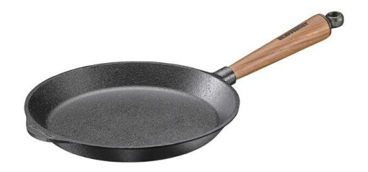 Skeppshult Stekepanne 24 cm med valnøtt håndtak Skeppshult Stekepanne 24 cm med valnøtt håndtak
