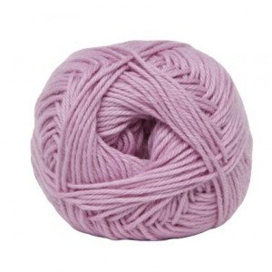 Hjertegarn Cotton nr. 8 Garn 5100 Lyserød