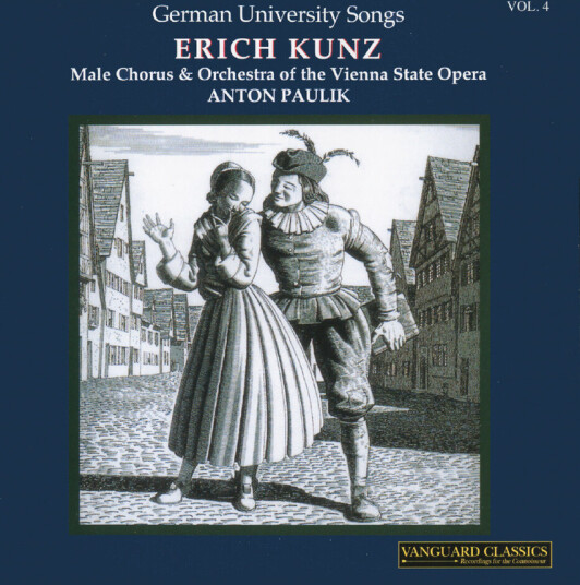 Erich Kunz German University Songs Vol. 4 CD