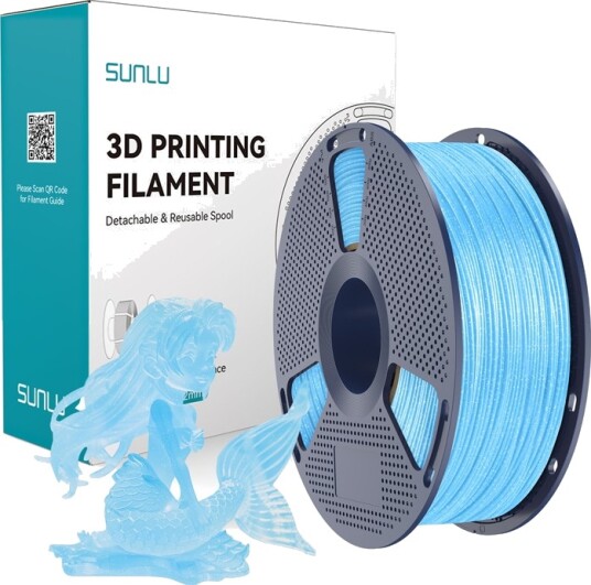Sunlu Pla 1.75 Mm 1 Kg (Glossy Blue) Filament