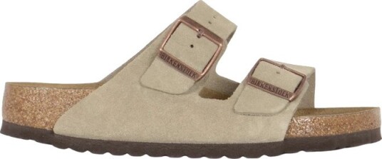 BIRKENSTOCK Arizona Soft Footbed Taupe Suede