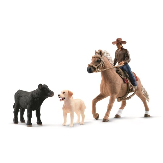 Schleich Western Rideeventyr Figurer i Plast med Dyr Tema