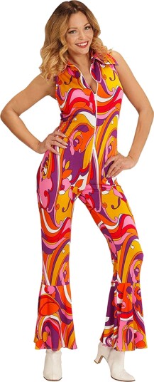 Widmann 70-tallsjente Jumpsuit Kostyme X-Small 08949