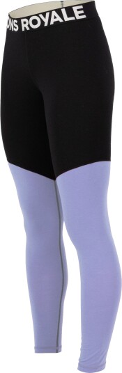 Mons Royale Women´s Cascade Merino Base Layer Legging Moonstone/black S