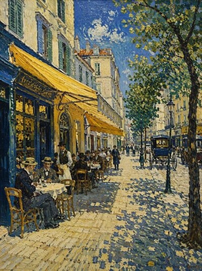 Plakat Parisisk gate